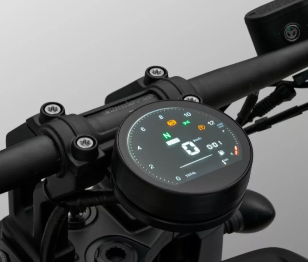 Dashboard qjmotor SRV-600-V2